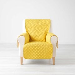 Douceur d'Intérieur Lounge -nojatuolin irtopäällinen, keltainen, 165 x 179 cm hinta ja tiedot | Huonekalujen päälliset | hobbyhall.fi