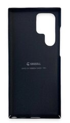Krusell Sand Cover Samsung Galaxy S22 Ultralle, musta hinta ja tiedot | Puhelimen kuoret ja kotelot | hobbyhall.fi