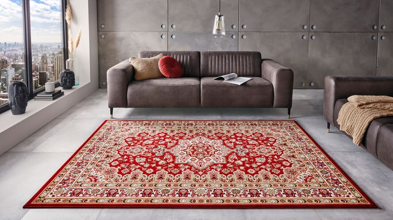 Matto Nouristan Mirkan Baron Tabriz 120x170 cm, punainen hinta ja tiedot | Isot matot | hobbyhall.fi