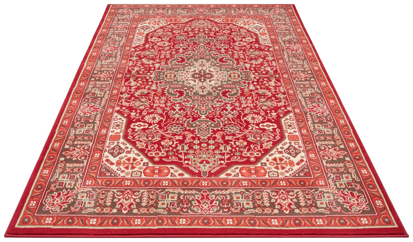 Matto Nouristan Mirkan Skazar Isfahan 80x150 cm, punainen hinta ja tiedot | Isot matot | hobbyhall.fi