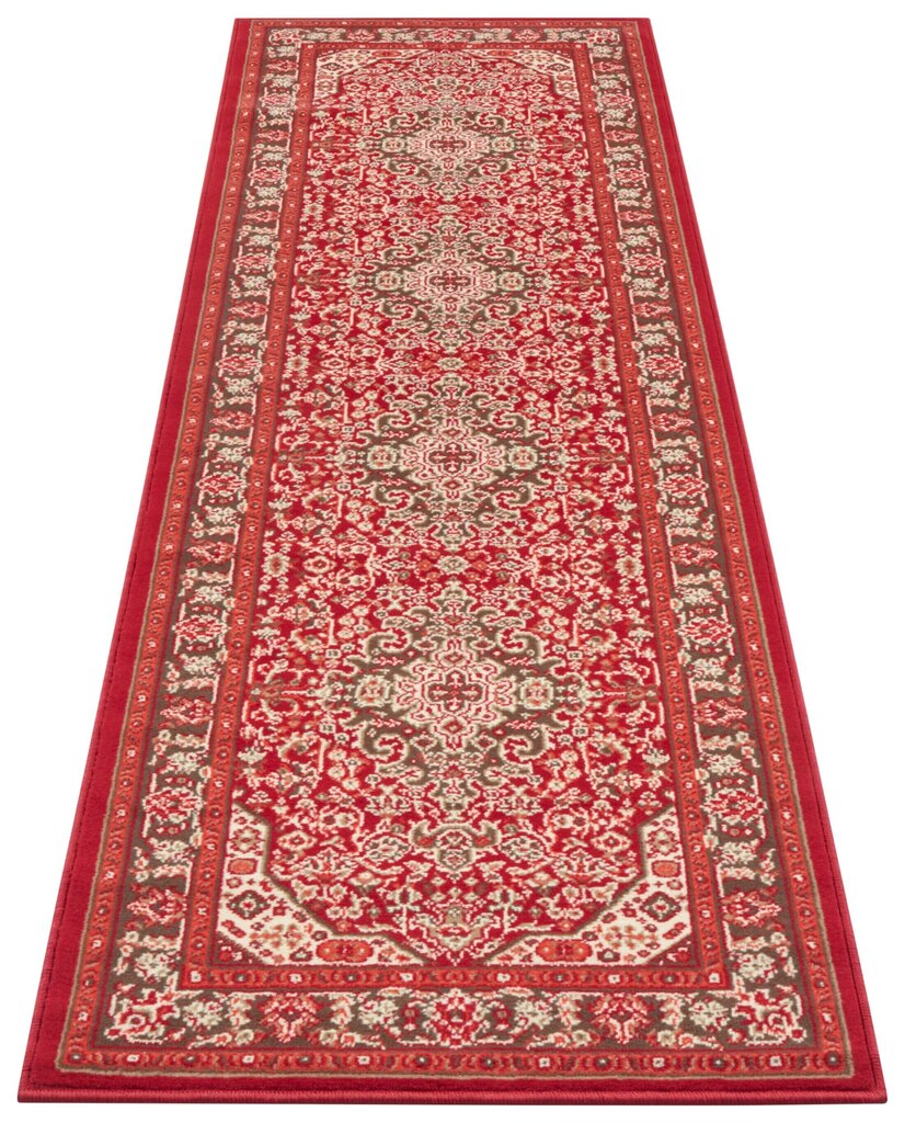 Matto Nouristan Mirkan Skazar Isfahan 80x250 cm, punainen hinta ja tiedot | Isot matot | hobbyhall.fi