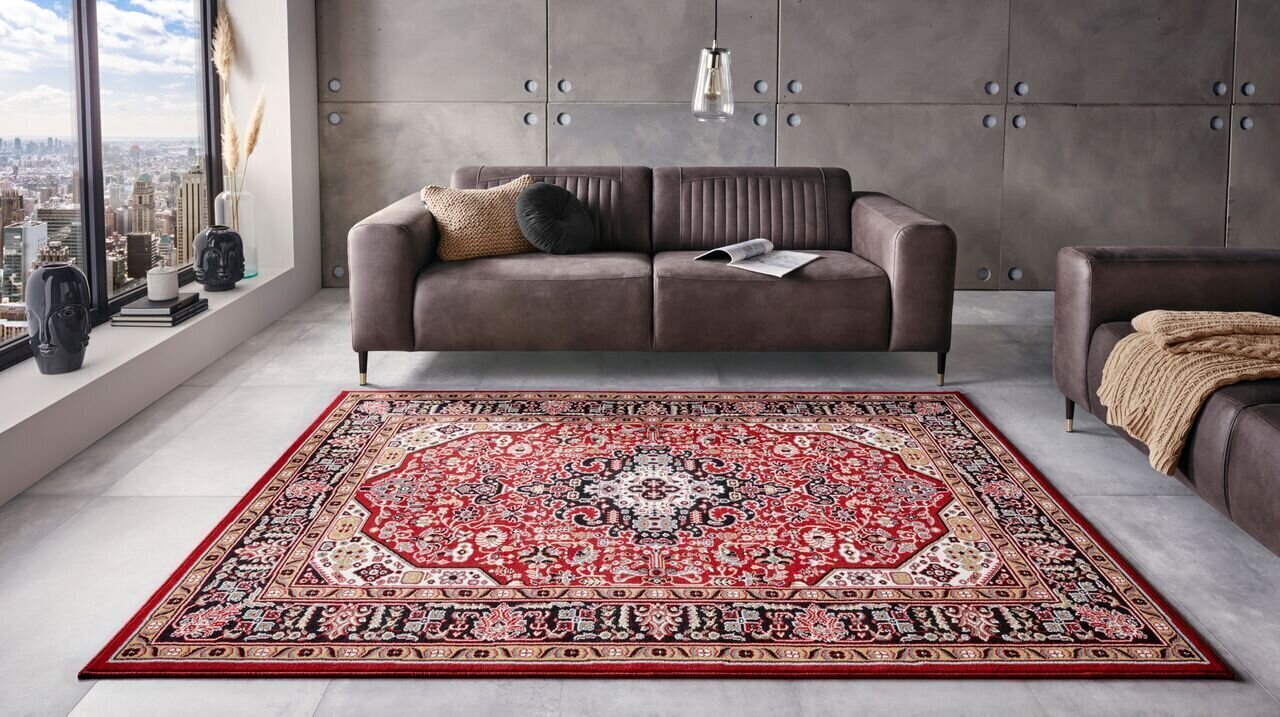 Matto Nouristan Mirkan Skazar Isfahan 80x150 cm, punainen hinta ja tiedot | Isot matot | hobbyhall.fi