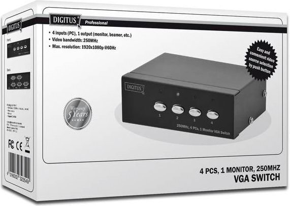 Digitus DS-45100-1 hinta ja tiedot | Kaapelit ja adapterit | hobbyhall.fi