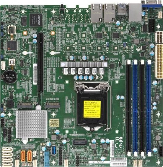 SuperMicro MBD-X11SCM-F-O hinta ja tiedot | Emolevyt | hobbyhall.fi