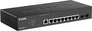 Kytkin D-Link DGS-2000-10P hinta ja tiedot | D-Link Tietokoneet ja pelaaminen | hobbyhall.fi