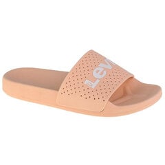 Levi's naisten sandaalit JUNE PERF S, puuterin vaaleanpunainen hinta ja tiedot | Naisten sandaalit ja tossut | hobbyhall.fi