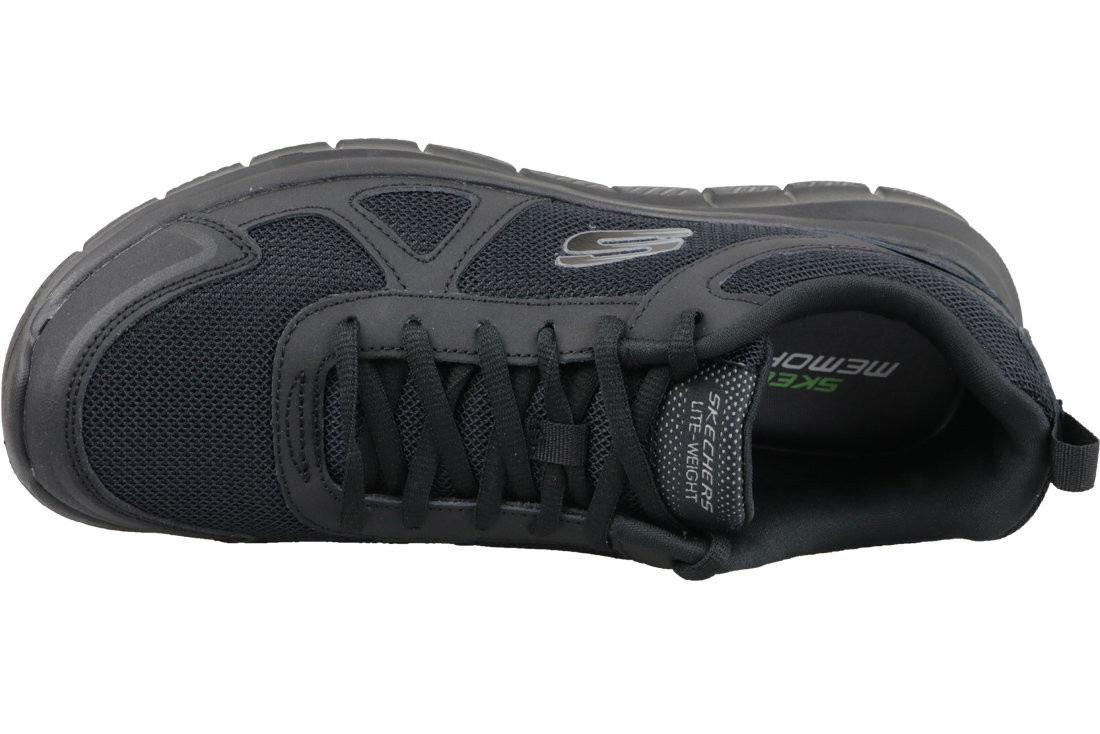 Miesten lenkkarit Skechers Track-Scloric, musta hinta ja tiedot | Miesten urheilu- ja vapaa-ajan kengät | hobbyhall.fi