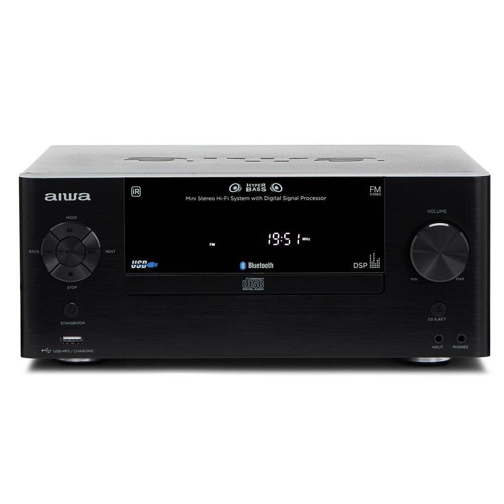 Aiwa MSBTU-500 black hinta ja tiedot | Stereojärjestelmät | hobbyhall.fi