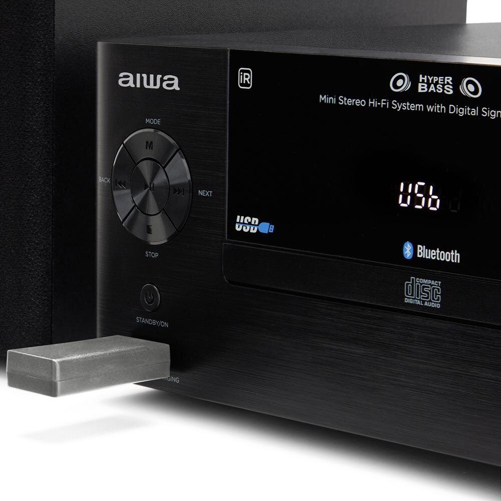 Aiwa MSBTU-500 black hinta ja tiedot | Stereojärjestelmät | hobbyhall.fi