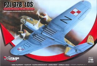 Lentokone malli PZL P37B Los Bomber Lentokone hinta ja tiedot | LEGOT ja rakennuslelut | hobbyhall.fi