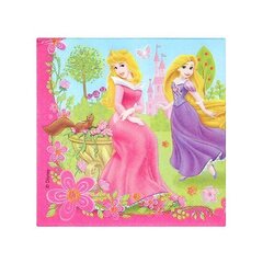 Prinsessa lautasliinat 33x33cm hinta ja tiedot | Juhlakoristeet | hobbyhall.fi