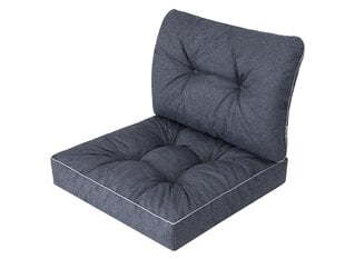 Tyynysetti tuoliin Emma Tech 60 cm, ruskea hinta ja tiedot | Istuintyynyt, pehmusteet ja päälliset | hobbyhall.fi