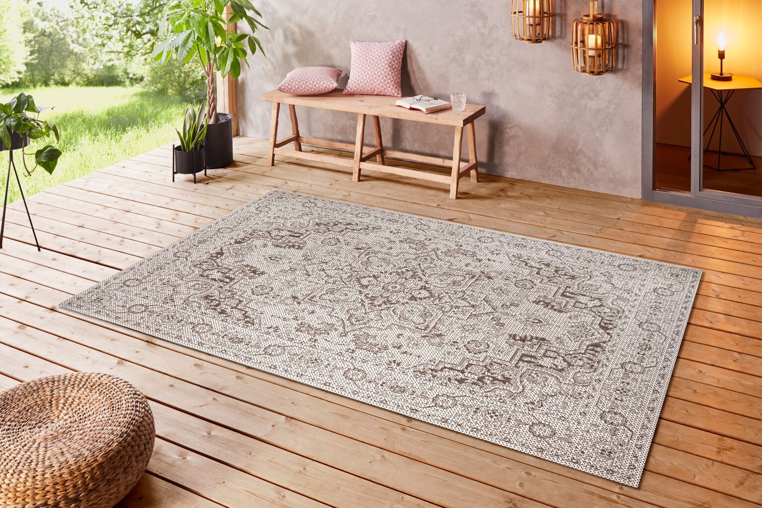 Oriental-matto, 120 x 170 cm, vaaleanruskea hinta ja tiedot | Isot matot | hobbyhall.fi