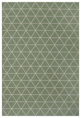 Scandi Look Green matto 160x230 cm hinta ja tiedot | Isot matot | hobbyhall.fi