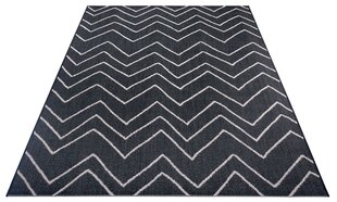 Zig Zag Black matto 200x290 cm hinta ja tiedot | Isot matot | hobbyhall.fi