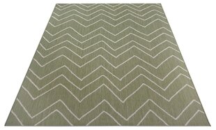 Zig Zag Green matto 80x150 cm hinta ja tiedot | Isot matot | hobbyhall.fi