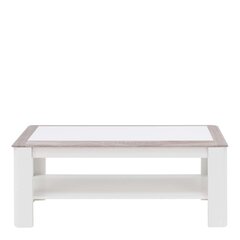 Forte Canne sohvapöytä CQNT12, valkoinen hinta ja tiedot | Sohvapöydät | hobbyhall.fi
