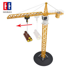 Radiokäyttöinen kaksoisnosturi Doubleeagle 1:20 JCB, E563-003 hinta ja tiedot | Poikien lelut | hobbyhall.fi