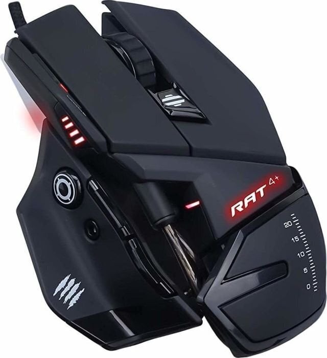 Mad Catz R.A.T. 4+, musta hinta ja tiedot | Hiiret | hobbyhall.fi