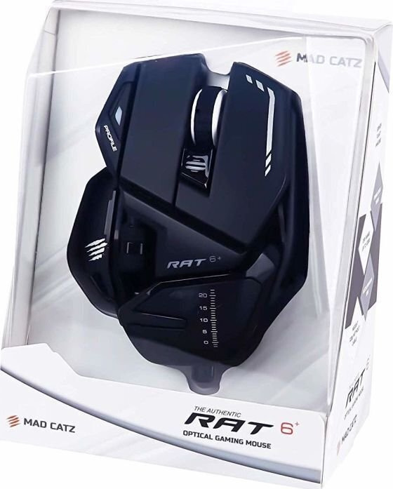 Mad Catz R.A.T. 6+, musta hinta ja tiedot | Hiiret | hobbyhall.fi