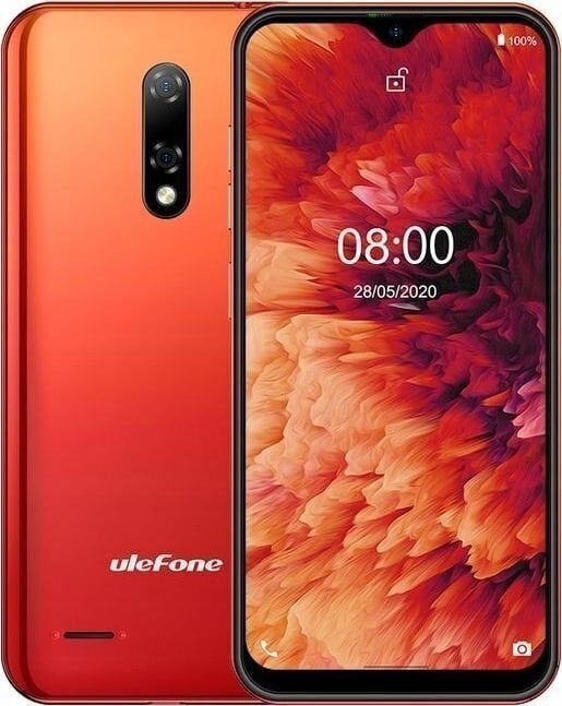 UleFone Note 8P, 16 GB, kaksi SIM-korttia, punainen hinta ja tiedot | Matkapuhelimet | hobbyhall.fi