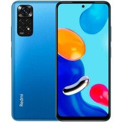 Xiaomi Redmi Note 11S Dual SIM 6/128GB,MZB0AQSEU Twilight Blue hinta ja tiedot | Matkapuhelimet | hobbyhall.fi