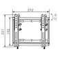 TV-pidike TM Electron, 20 kg, 17 ”-42" hinta ja tiedot | TV-seinätelineet | hobbyhall.fi