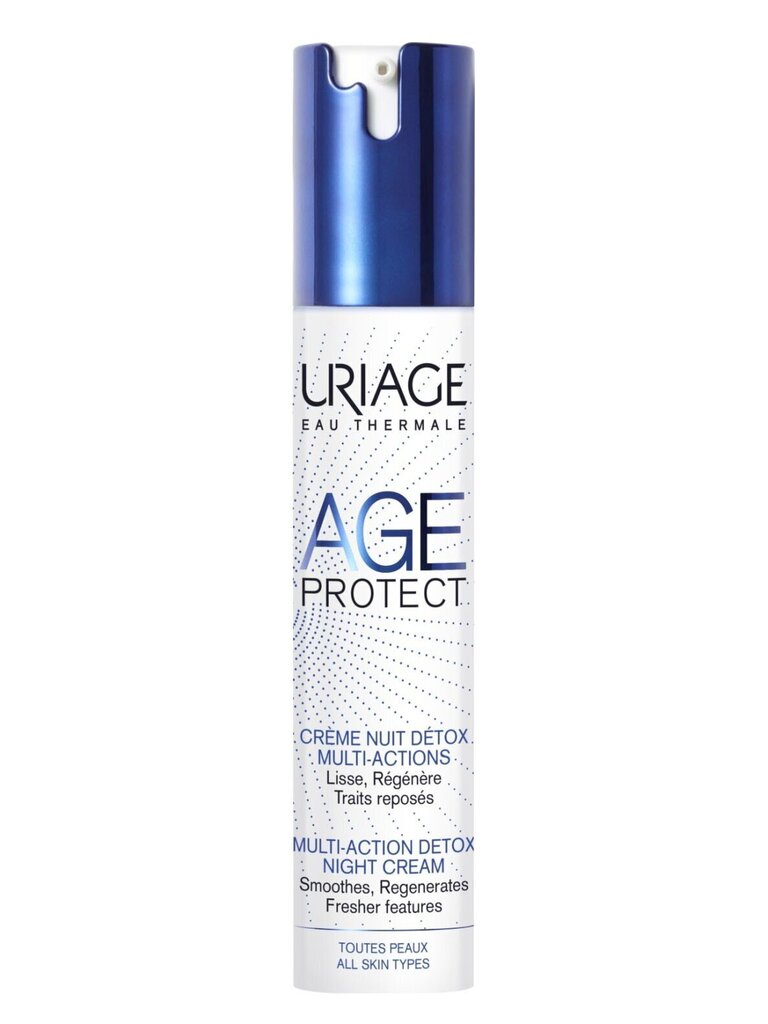 Yövoide Uriage Age Protect Multi-Action Detox 40 ml. hinta ja tiedot | Kasvovoiteet | hobbyhall.fi