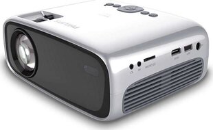 Philips NeoPix Easy Full HD kotiprojektori (1920x1080), 60 ANSI lumenia, hopea hinta ja tiedot | Projektorit | hobbyhall.fi