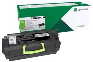 Lexmark 63B2000 hinta ja tiedot | Laserkasetit | hobbyhall.fi