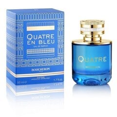 Hajuvesi Boucheron Quatre En Bleu EDP naisille, 50 ml hinta ja tiedot | Boucheron Parfums Hajuvedet ja kosmetiikka | hobbyhall.fi