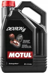 Öljy Motul DEXRON III 5ltr (106468) hinta ja tiedot | Voiteluöljyt ja -nesteet | hobbyhall.fi