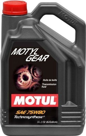 Öljy Motul MotylGear 75W80 5ltr (106466) hinta ja tiedot | Voiteluöljyt ja -nesteet | hobbyhall.fi