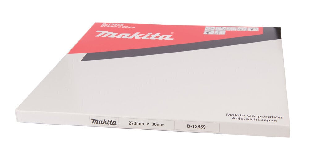 Makita B-12859 T.C.T sahanterä 270X2.6X30mm 20° T18 hinta ja tiedot | Puutarhatyökalujen tarvikkeet | hobbyhall.fi