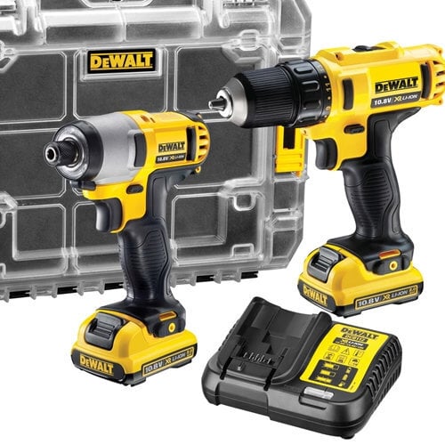 Työkalusarja DEWALT DCK211D2T 10.8V, 2.0Ah hinta ja tiedot | Akkuporakoneet ja ruuvinvääntimet | hobbyhall.fi