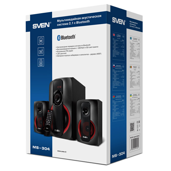 Multimediakaiuttimet SVEN Audio MS-304 hinta ja tiedot | Kaiuttimet | hobbyhall.fi