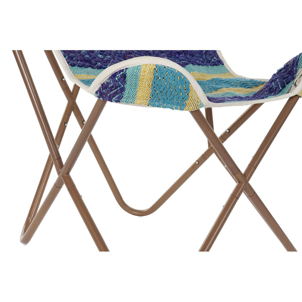 Tuoli DKD Home Decor, 74x65x90 cm, sininen. hinta ja tiedot | Ruokapöydän tuolit | hobbyhall.fi