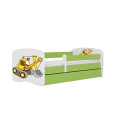 Sänky Babydreams, keltainen, 140x70, vetolaatikolla. hinta ja tiedot | Sängyt | hobbyhall.fi