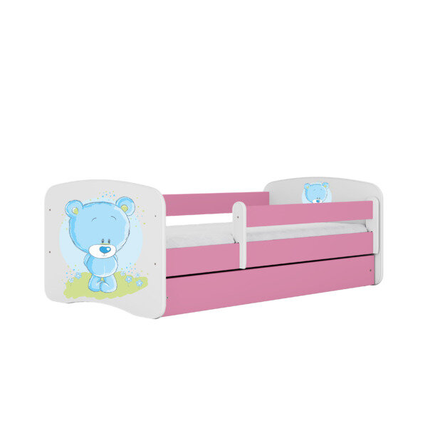 Bed Babydreams, pinkki, 160x80, laatikolla. hinta ja tiedot | Sängyt | hobbyhall.fi