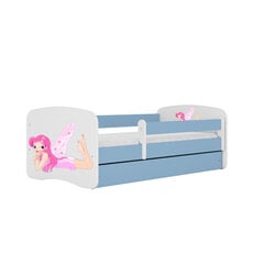 Sänky Babydreams, sininen, 140x70, vetolaatikolla. hinta ja tiedot | Sängyt | hobbyhall.fi