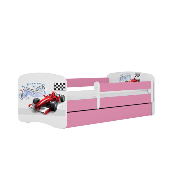 Babydreams sänky, vaaleanpunainen, 160x80, vetolaatikolla. hinta ja tiedot | Sängyt | hobbyhall.fi