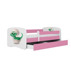 Bed Babydreams, pinkki, 160x80, laatikolla. hinta ja tiedot | Sängyt | hobbyhall.fi