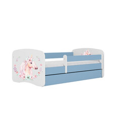 Bed Babydreams, sininen, 140x70, laatikolla. hinta ja tiedot | Sängyt | hobbyhall.fi