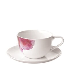 Villeroy & Boch Espressokupin alunen Rose Garden valkoinen hinta ja tiedot | Astiat | hobbyhall.fi