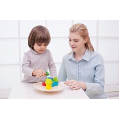 Wooden Balance -lautapelilohkot, klassinen Maailma, hinta ja tiedot | Kehittävät lelut | hobbyhall.fi