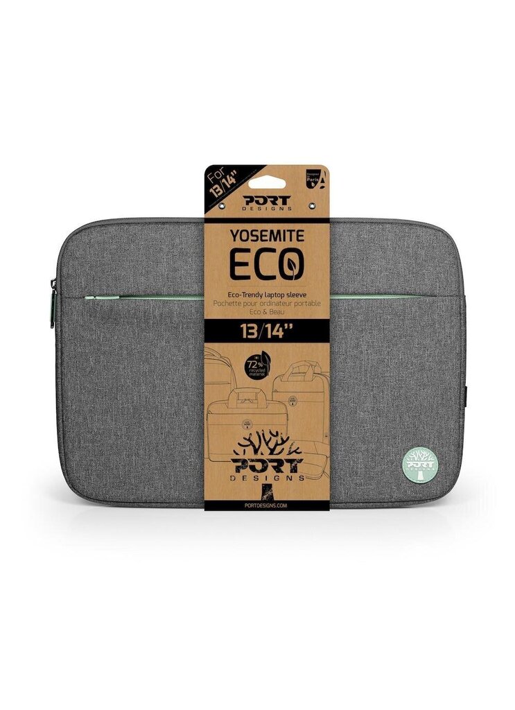 Kannettavan tietokoneen laukku Port Designs Yosemite Eco, 14 "(~ 35,6 cm) hinta ja tiedot | Tietokonelaukut | hobbyhall.fi