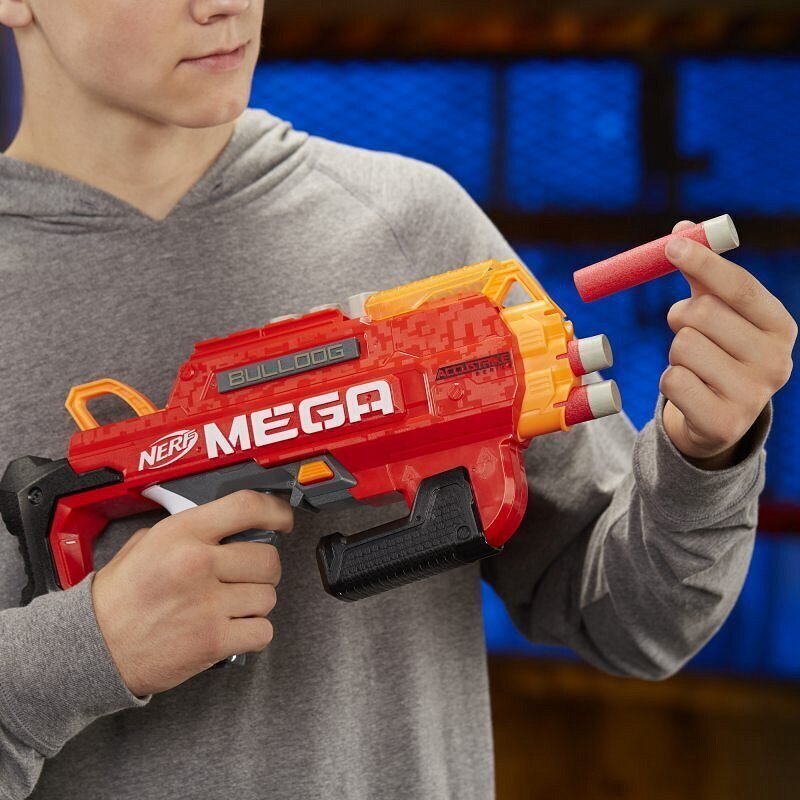 Nerf N-strike Mega Bulldog lelu- 2 figuuria E3057 hinta ja tiedot | Poikien lelut | hobbyhall.fi