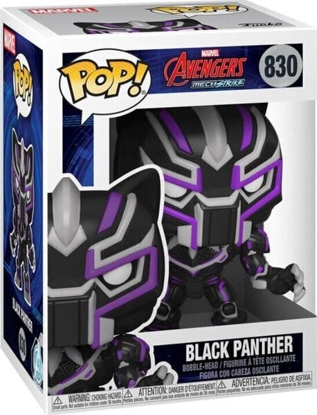 Marvel Mech POP! Vinyylihahmo Musta Pantteri 9 cm