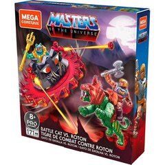 Universumin mestarit Mega Construx Probuilders -rakennussarja Battle Cat vs. Roton hinta ja tiedot | Poikien lelut | hobbyhall.fi