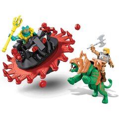 Universumin mestarit Mega Construx Probuilders -rakennussarja Battle Cat vs. Roton hinta ja tiedot | Poikien lelut | hobbyhall.fi